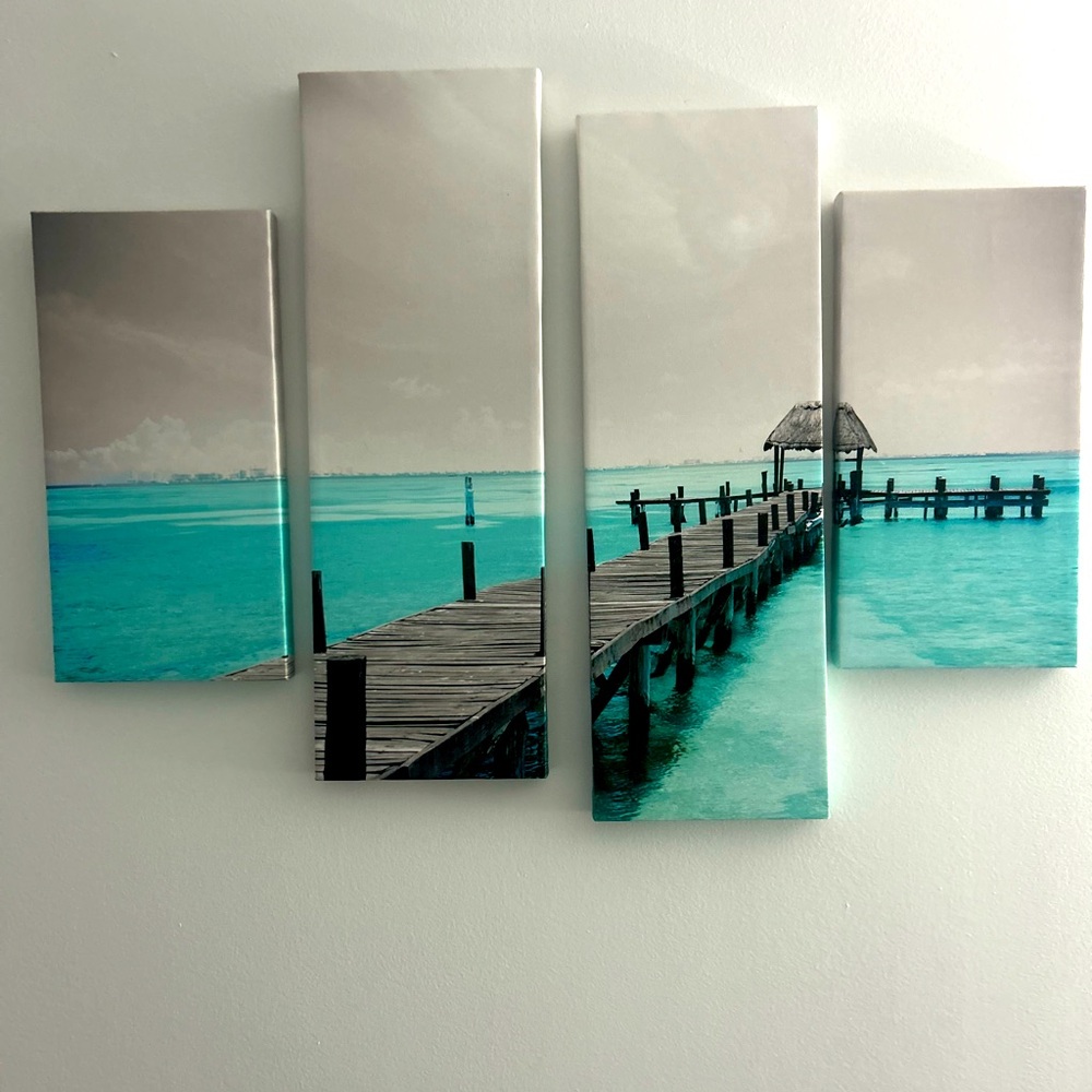 4 Piece Print on Canvas